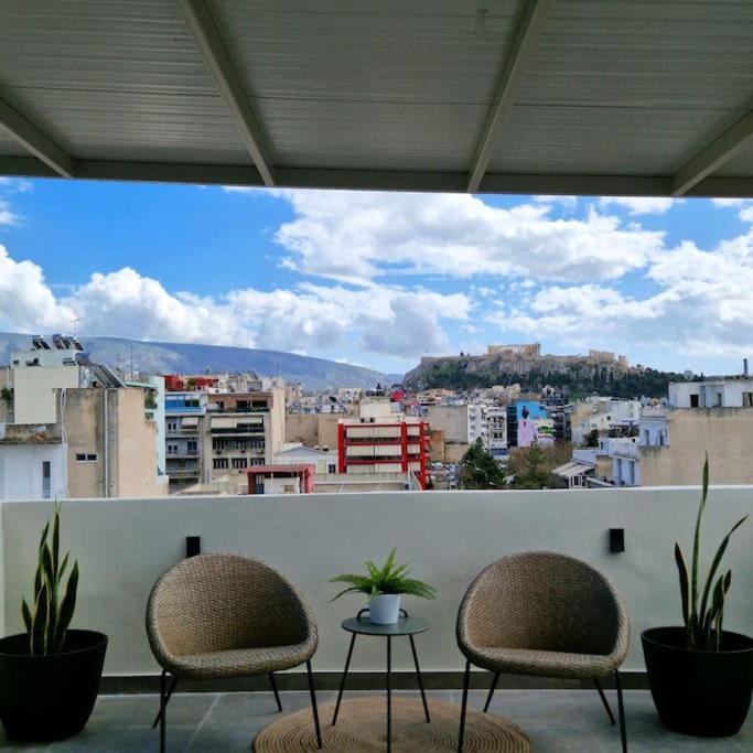 Exquisite Penthouse With Breathtaking Acropolis Panorama View Apartment Athens Ngoại thất bức ảnh