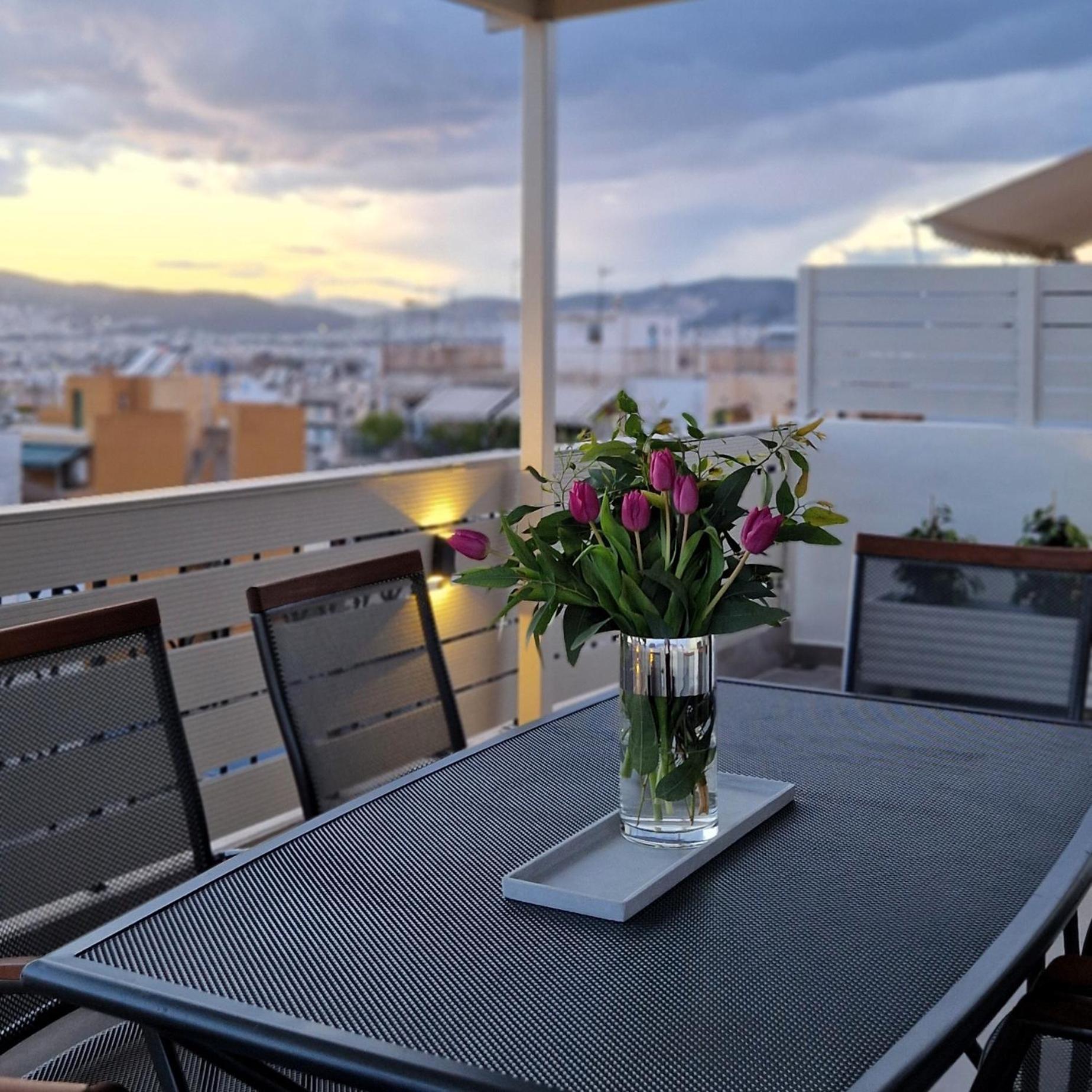 Exquisite Penthouse With Breathtaking Acropolis Panorama View Apartment Athens Ngoại thất bức ảnh