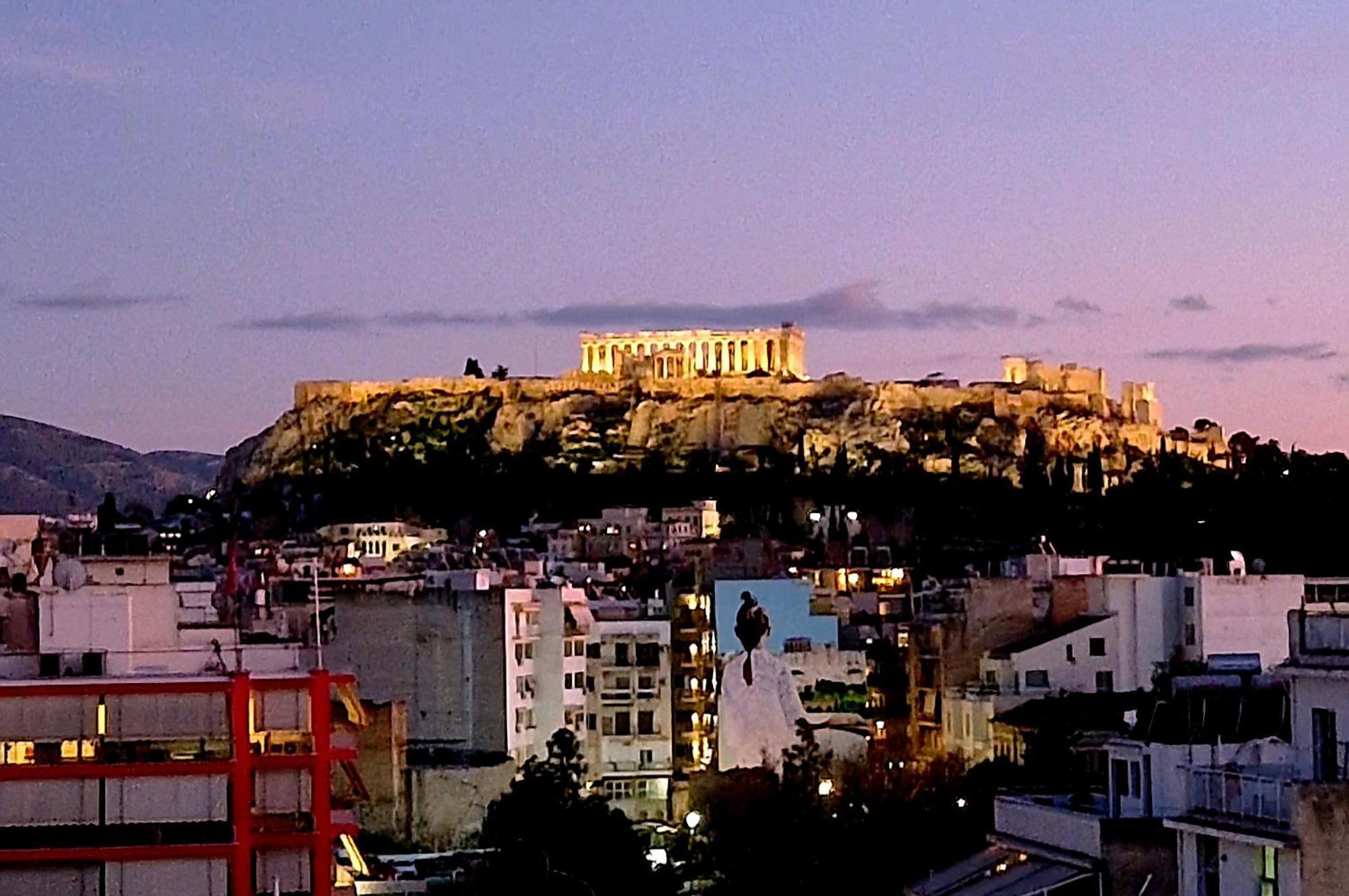 Exquisite Penthouse With Breathtaking Acropolis Panorama View Apartment Athens Ngoại thất bức ảnh